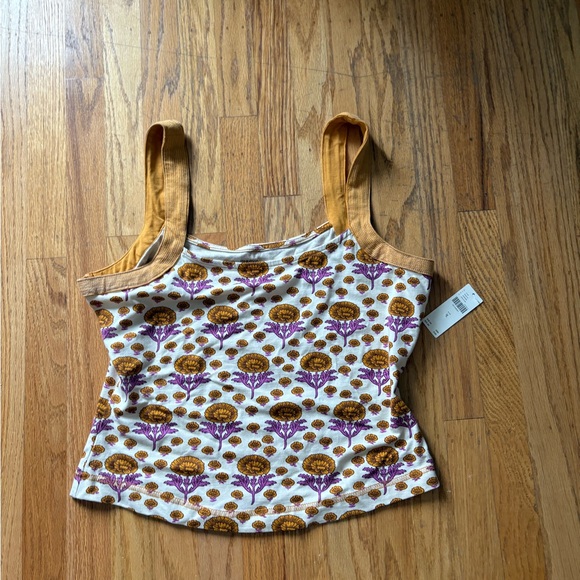 NWT Maeve Trapunto Tank Size Medium - Picture 3 of 3